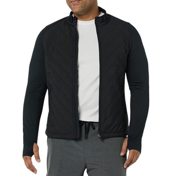 Mew Men's Elastic Padded Sports Jacket Black Size XS - Picture 4 of 4